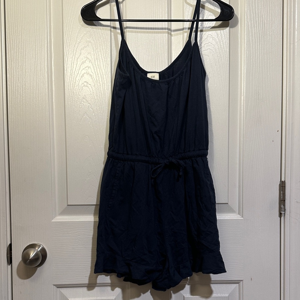 H&M Navy Blue Romper